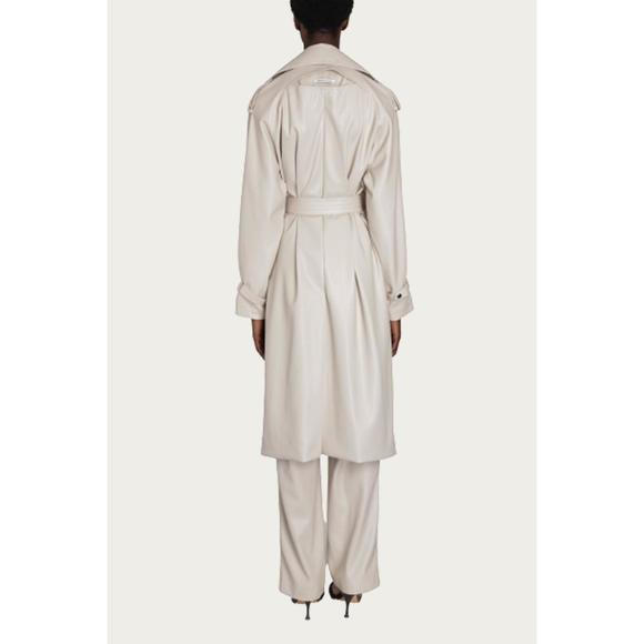 NEW BOYAROVSKAYA assimilth trench coat in ecru - Picture 3 of 3